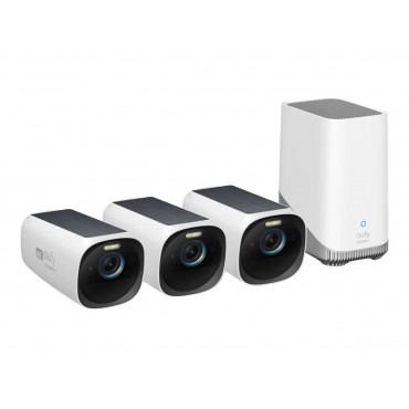Anker Eufy Security Camera, 3+1 Kit | eufyCam 3 | IP67 | HDD/SSD storage