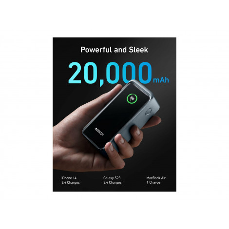 Anker Soundcore Power Bank, 200 W | Prime | 20000 mAh | Black