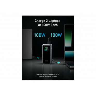 Anker Soundcore Power Bank, 200 W | Prime | 20000 mAh | Black