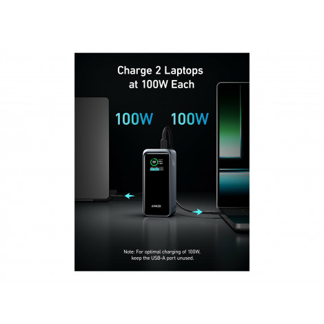 Anker Soundcore Power Bank, 200 W | Prime | 20000 mAh | Black