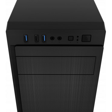 Genesis PC Case | Natec Aracanta | Black | Midi Tower | Power supply included No