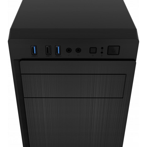 Genesis PC Case | Natec Aracanta | Black | Midi Tower | Power supply included No