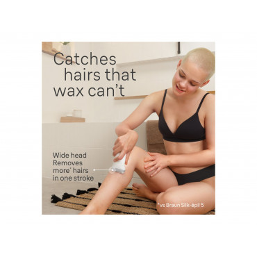 Braun Epilator | SE7-041 Silk épil 7 | Number of power levels 2 | Wet & Dry | White/Silver