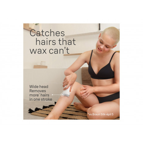 Braun Epilator | SE7-041 Silk épil 7 | Number of power levels 2 | Wet & Dry | White/Silver