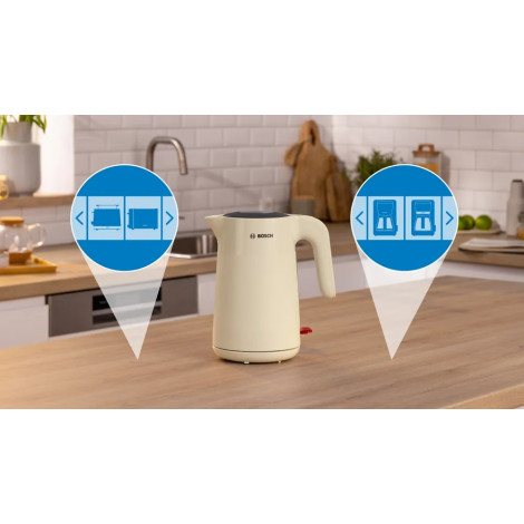 Bosch | Kettle | TWK2M167 MyMoment | Electric | 2400 W | 1.7 L | Plastic | Beige