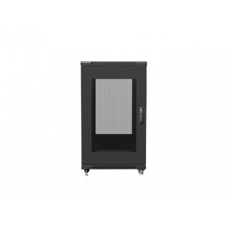 Lanberg | Rack cabinet 19" free-standing 22U/600x800 (flat pack) with mesh door | FF01-6822-23B | Black