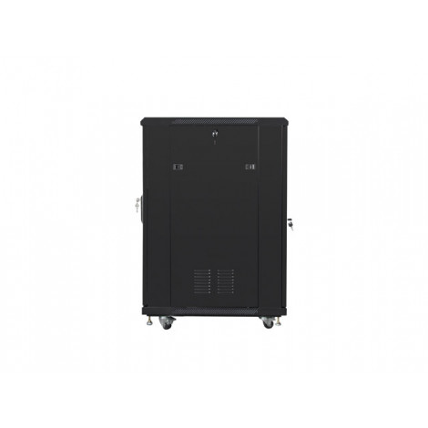 Lanberg | Rack cabinet 19" free-standing 22U/600x800 (flat pack) with mesh door | FF01-6822-23B | Black