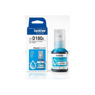 Brother BTD180C Cyan Ink Bottle | Brother