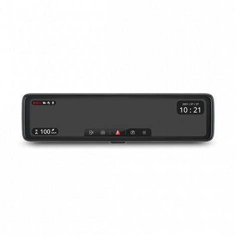 Mio MiVue R860WD, Dash Cam | GPS | Wi-Fi | Front and rear cams synchronized for recording with an unobstructed view 11.26" IPS a