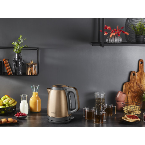 Tefal KI280G10 Coppertinto Kettle, copper/black