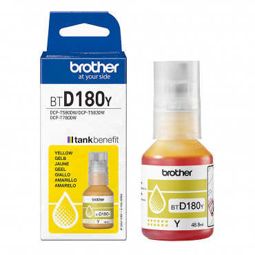 Brother BTD180Y Yellow Ink...