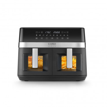 Caso Air Fryer | DuoChef | Power 2200 W | Capacity 14 L | Black