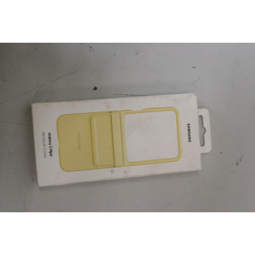 SALE OUT. Flap ECO-Leather Case EF-VF741PYE Flip6 (Yellow) EF-VF741PYEGWW DIRTY PACKAGING | Samsung DIRTY PACKAGING