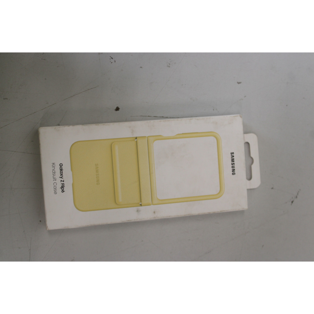 SALE OUT. Flap ECO-Leather Case EF-VF741PYE Flip6 (Yellow) EF-VF741PYEGWW DIRTY PACKAGING | Samsung DIRTY PACKAGING