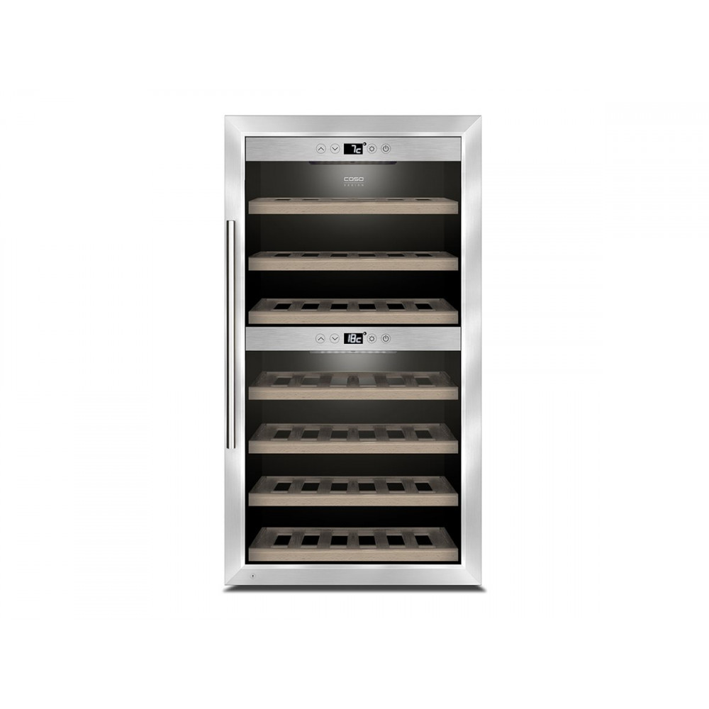 Caso | Wine cooler | WineComfort 660 Smart | Energy efficiency class G | Free standing | Height 103.5 cm | Total net capacity 17