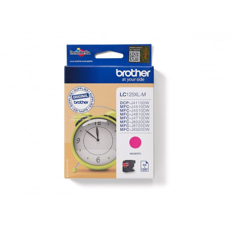 Brother LC125XLM | Ink Cartridge | Magenta