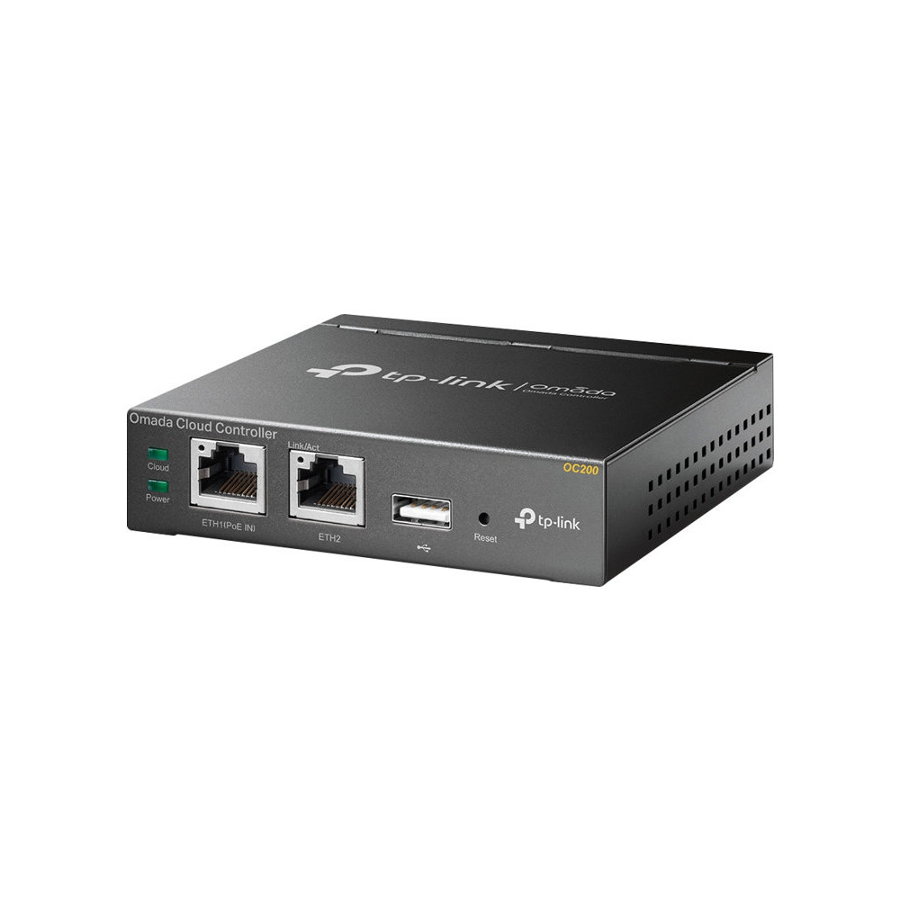 TP-LINK | Omada Hardware Controller | OC200 | 10/100 Mbit/s | Ethernet LAN (RJ-45) ports 2 | MU-MiMO No | PoE in | 1 USB 2.0, 1 