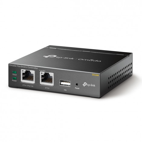 TP-LINK | Omada Hardware Controller | OC200 | 10/100 Mbit/s | Ethernet LAN (RJ-45) ports 2 | MU-MiMO No | PoE in | 1 USB 2.0, 1 