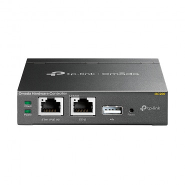 TP-LINK | Omada Hardware Controller | OC200 | 10/100 Mbit/s | Ethernet LAN (RJ-45) ports 2 | MU-MiMO No | PoE in | 1 USB 2.0, 1 