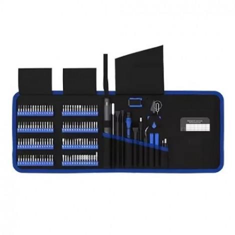 Magnetinių precizinių atsuktuvų rinkinys, 144vnt.