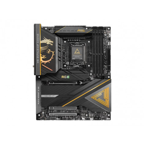 MSI MEG Z890 ACE | Processor family Intel | Processor socket LGA1851 | Supported hard disk drive interfaces SATA, M.2 | Number o