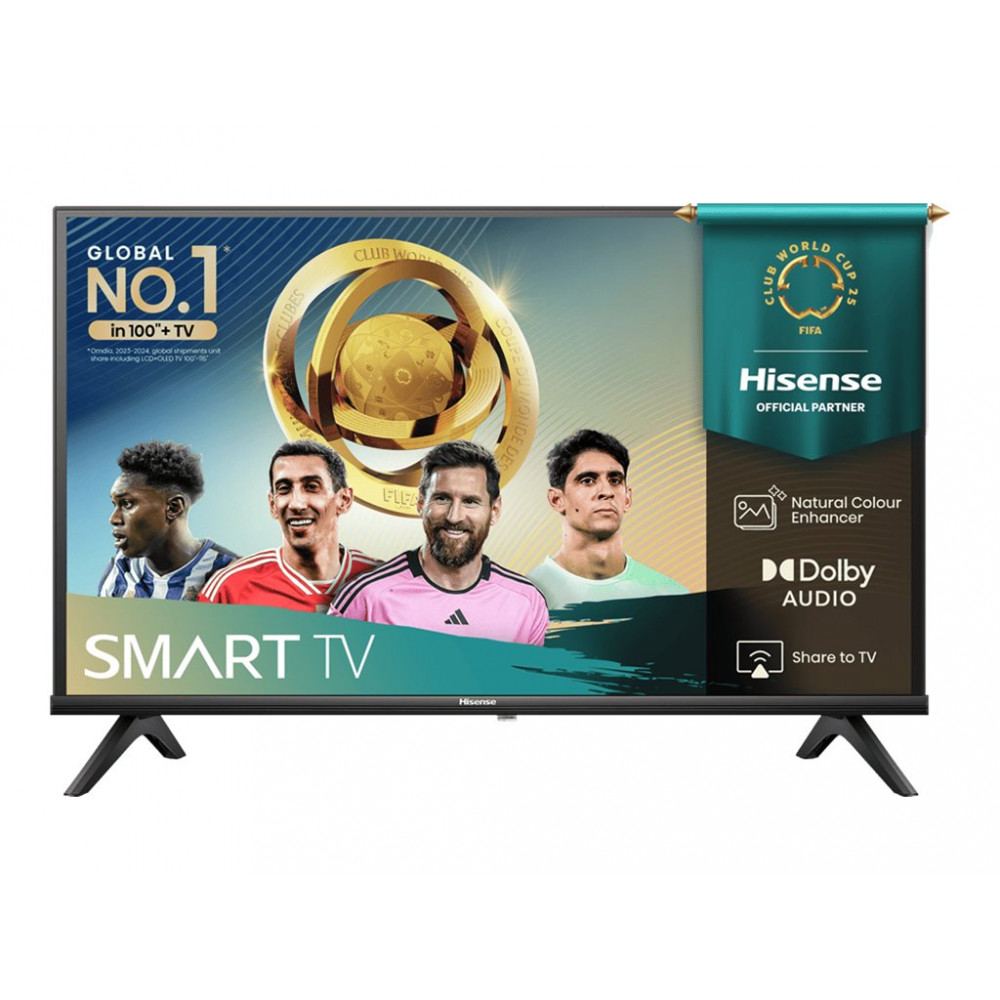 Hisense HD Smart TV | 32A4Q | 32" | Smart TV | VIDAA OS | HD | Black