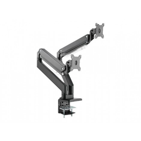 Digitus Desk Mount | DA-90427 | Adjustable Height, Rotate, Tilt, Swivel | 15-35 " | Maximum weight (capacity) 2x15 kg | Black