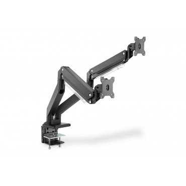 Digitus Desk Mount | DA-90427 | Adjustable Height, Rotate, Tilt, Swivel | 15-35 " | Maximum weight (capacity) 2x15 kg | Black