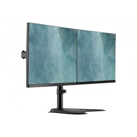 Digitus Desk Mount | DA-90401 | Adjustable Height, Rotate, Swivel | 15-32 " | Maximum weight (capacity) 2x8 kg | Black