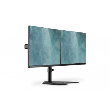 Digitus Desk Mount | DA-90401 | Adjustable Height, Rotate, Swivel | 15-32 " | Maximum weight (capacity) 2x8 kg | Black