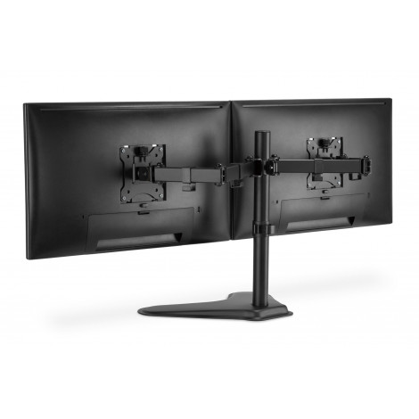 Digitus Desk Mount | DA-90401 | Adjustable Height, Rotate, Swivel | 15-32 " | Maximum weight (capacity) 2x8 kg | Black