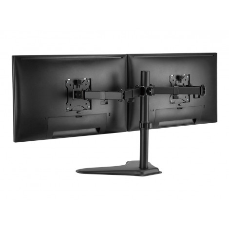 Digitus Desk Mount | DA-90401 | Adjustable Height, Rotate, Swivel | 15-32 " | Maximum weight (capacity) 2x8 kg | Black