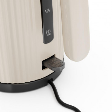 Princess Kettle | 236048 Wave | Electric | 2200 W | 1.7 L | Plastic | 360 rotational base | Brown