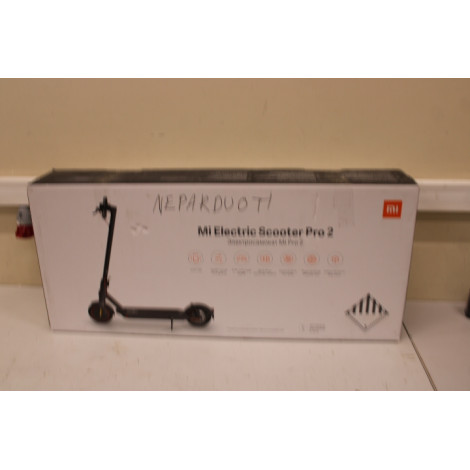 SALE OUT. Xiaomi Mi Electric Scooter Pro 2 (Black) | Xiaomi Mi Electric Scooter Pro 2 | 600 W | 25 km/h | 3 month(s) | Black | U