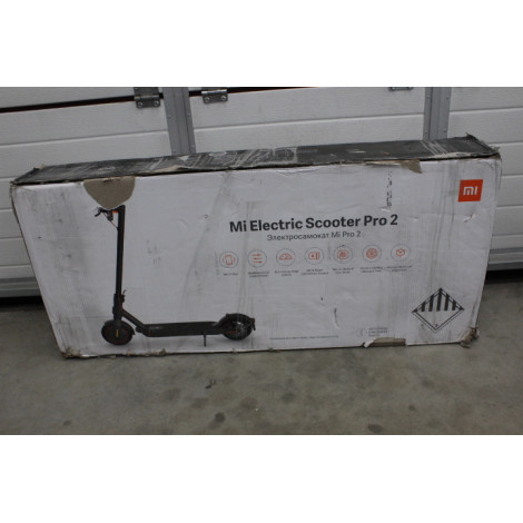 SALE OUT. Xiaomi Mi Electric Scooter Pro 2 (Black) | Xiaomi Mi Electric Scooter Pro 2 | 600 W | 25 km/h | 3 month(s) | Black | D