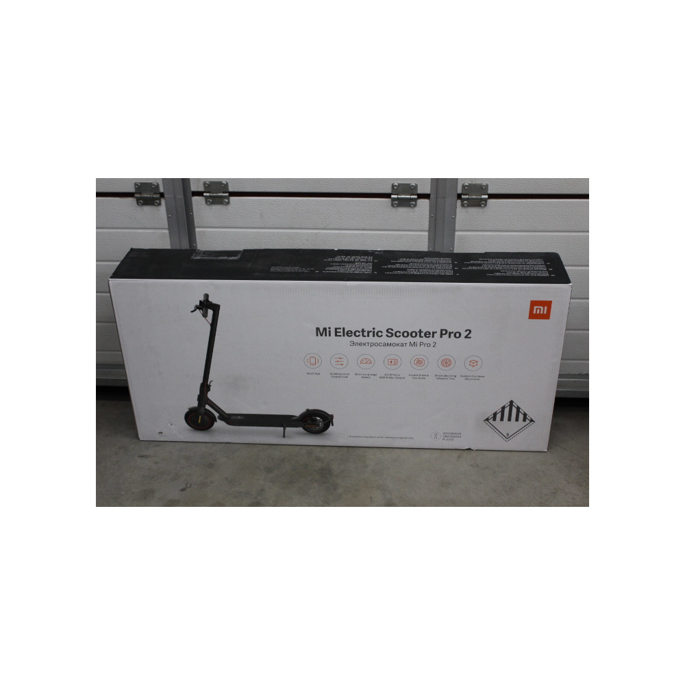 SALE OUT. Xiaomi Mi Electric Scooter Pro 2 (Black) | Xiaomi Mi Electric Scooter Pro 2 | 600 W | 25 km/h | 6 month(s) | Black | D