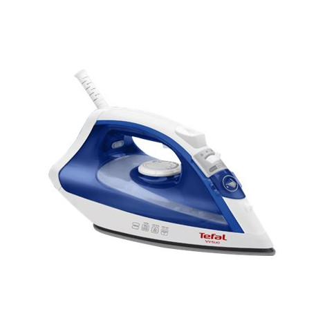 TEFAL | Steam Iron | FV1711 Virtuo | Steam Iron | Continuous steam 24 g/min | Steam boost performance 80 g/min | Blue