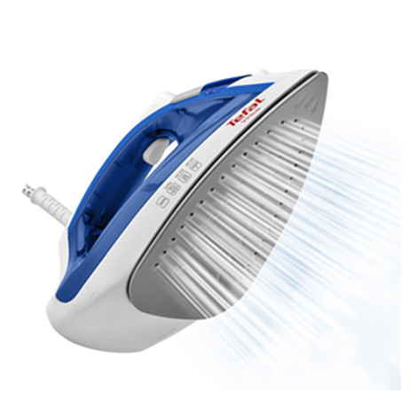 TEFAL | Steam Iron | FV1711 Virtuo | Steam Iron | Continuous steam 24 g/min | Steam boost performance 80 g/min | Blue