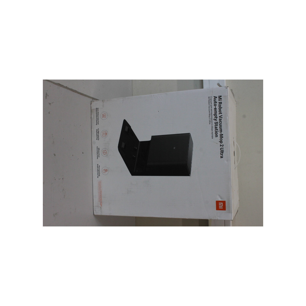 SALE OUT. Xiaomi Mi Robot Vacuum-Mop 2 Ultra Auto-empty station | Xiaomi | Auto-Empty Station | Black | USED