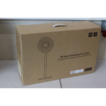 SALE OUT. Xiaomi Mi Smart Standing Fan 2 Lite | Xiaomi Mi Smart Standing Fan 2 Lite | Stand Fan | USED, DIRTY | White | Number o