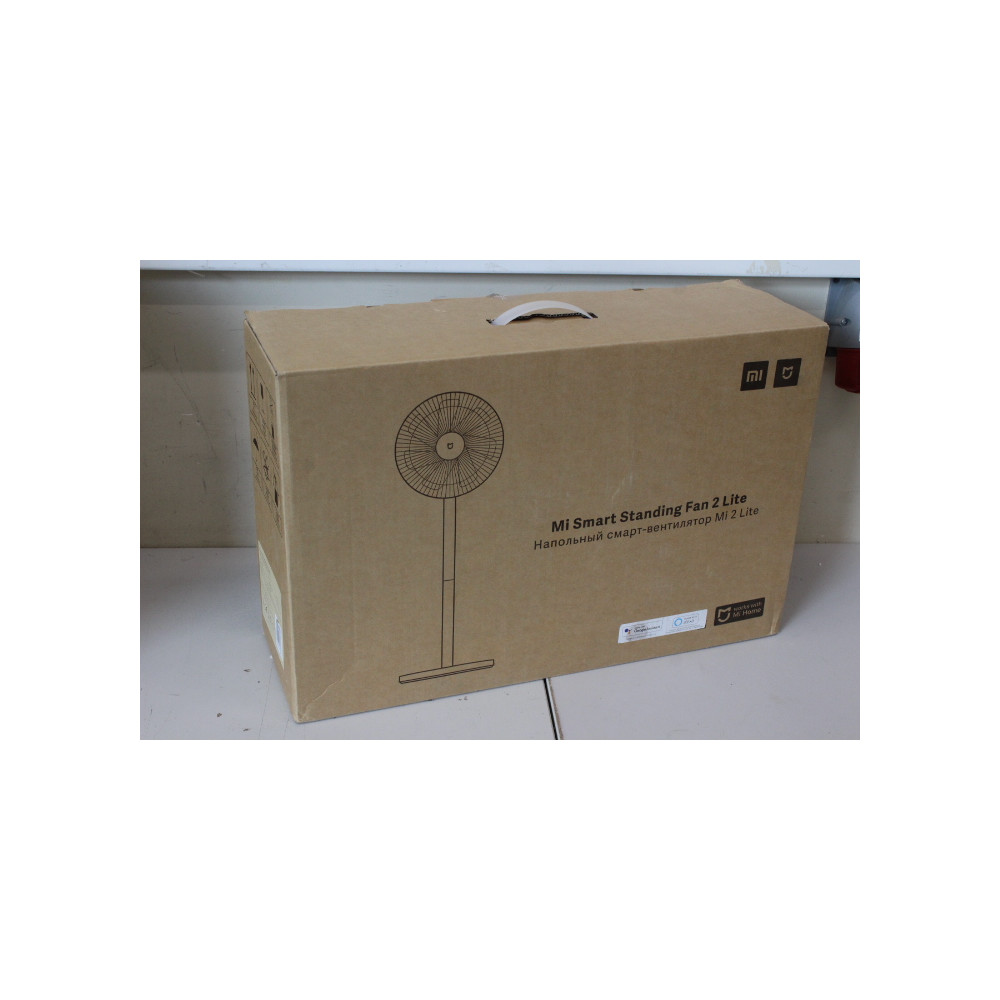 SALE OUT. Xiaomi Mi Smart Standing Fan 2 Lite | Xiaomi Mi Smart Standing Fan 2 Lite | Stand Fan | USED, DIRTY | White | Number o