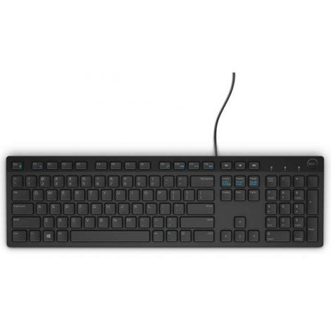 Dell | Keyboard | KB216 | Multimedia | Wired | NORD | Black