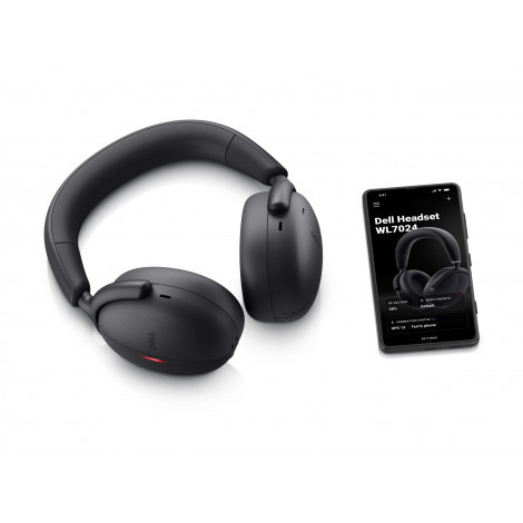 Dell Premier Headset | WL7024 | Bluetooth | Built-in microphone | Wireless | Black | ANC