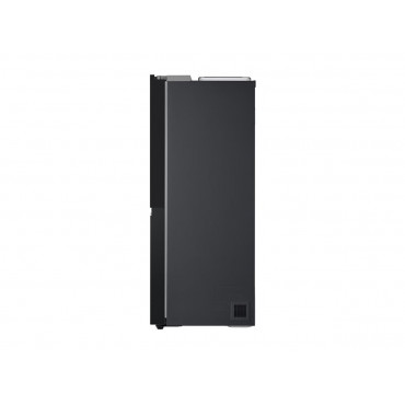 LG GSGV81EPLL Refrigerator, Free-standing, Side by Side, E, Height 1.79 m, Net fridge 416 L, Net freezer 219 L, Black | LG