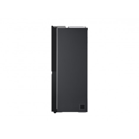 LG GSGV81EPLL Refrigerator, Free-standing, Side by Side, E, Height 1.79 m, Net fridge 416 L, Net freezer 219 L, Black | LG
