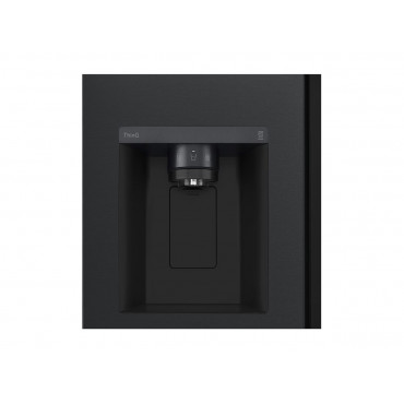 LG GSGV81EPLL Refrigerator, Free-standing, Side by Side, E, Height 1.79 m, Net fridge 416 L, Net freezer 219 L, Black | LG