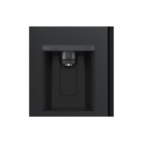 LG GSGV81EPLL Refrigerator, Free-standing, Side by Side, E, Height 1.79 m, Net fridge 416 L, Net freezer 219 L, Black | LG