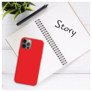 Fixed Story | Back Cover | Samsung | Galaxy A56 5G | Rubber | Red