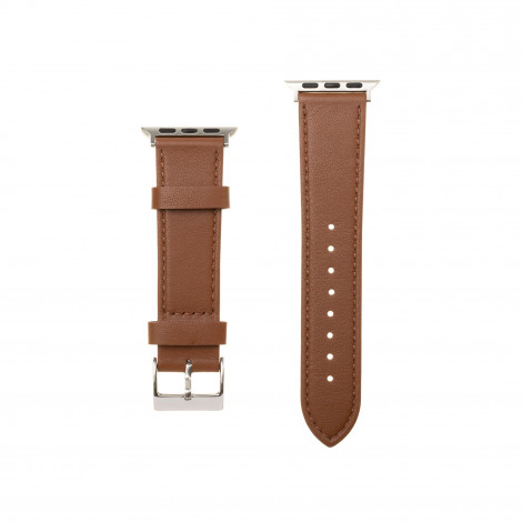 Fixed | Strap for Apple Watch 42/44/45/46/49mm | Brown | Leather