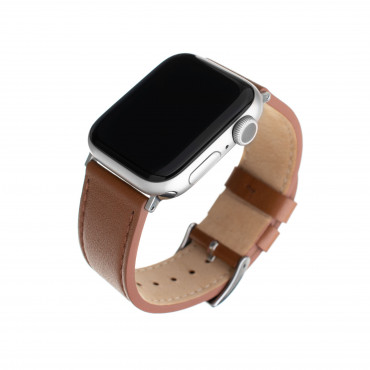 Fixed | Strap for Apple Watch 42/44/45/46/49mm | Brown | Leather
